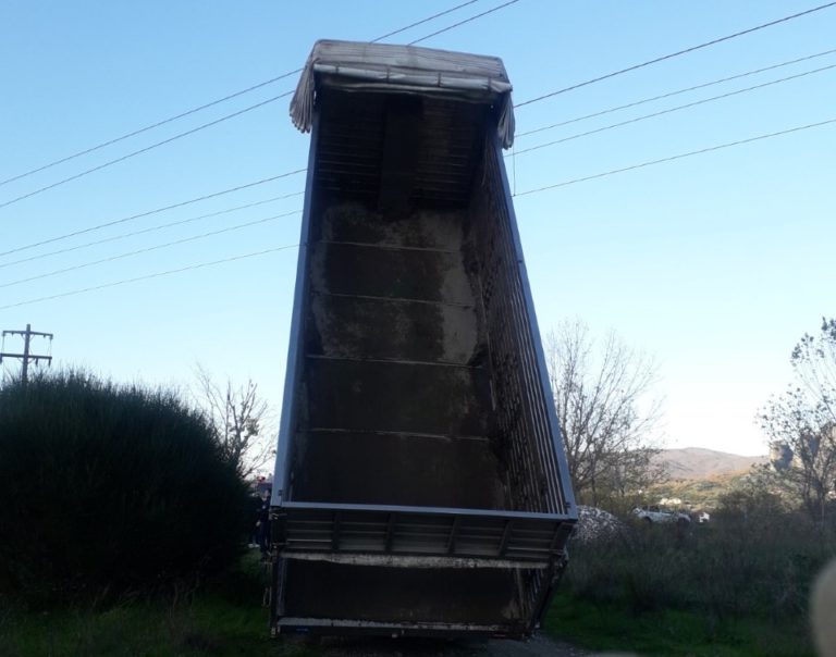 Καλαμπάκα: Οδηγός φορτηγού έχασε την ζωή του από ηλεκτροπληξία