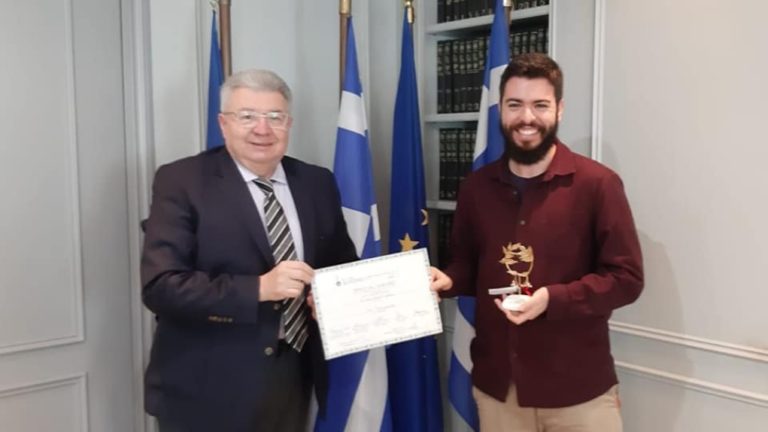 Απονομή Ειδικού Βραβείου «Οδυσσέας» στον Θοδωρή Παναγόπουλο για το ντοκιμαντέρ «My own personal Lebanon»