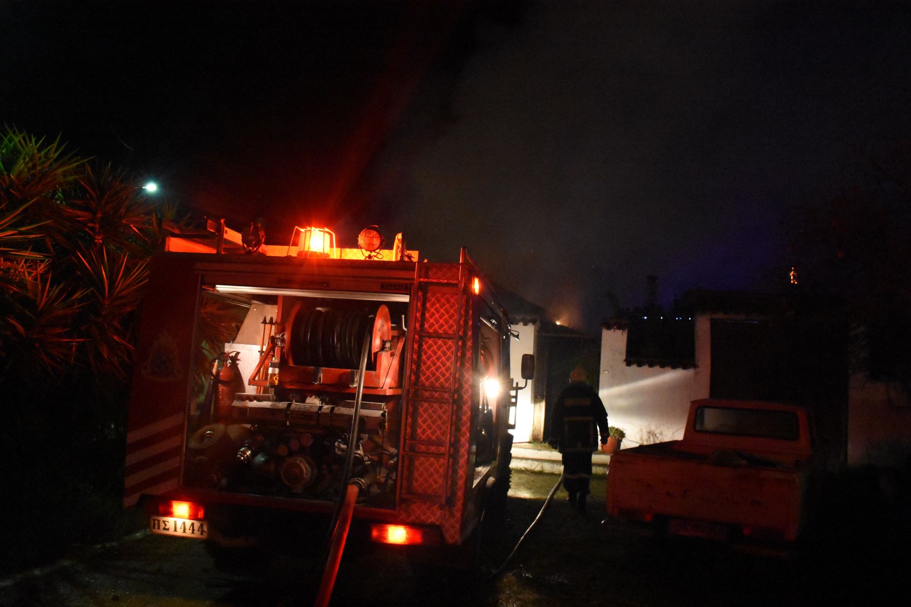Ιωάννινα: Φωτιά ξέσπασε στην Λέσχη Αξιωματικών