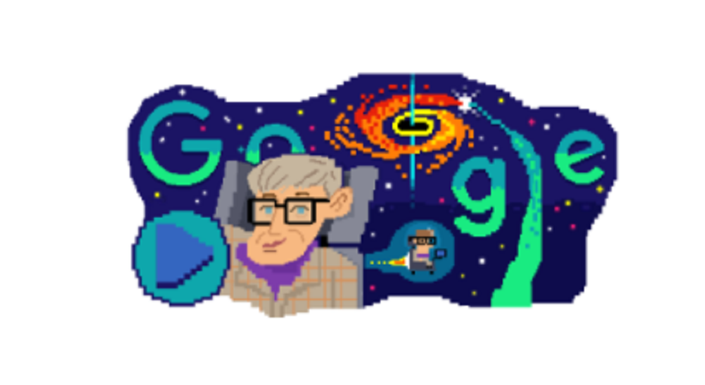 Αφιερωμένο στον Στίβεν Χόκινγκ το σημερινό doodle της Google