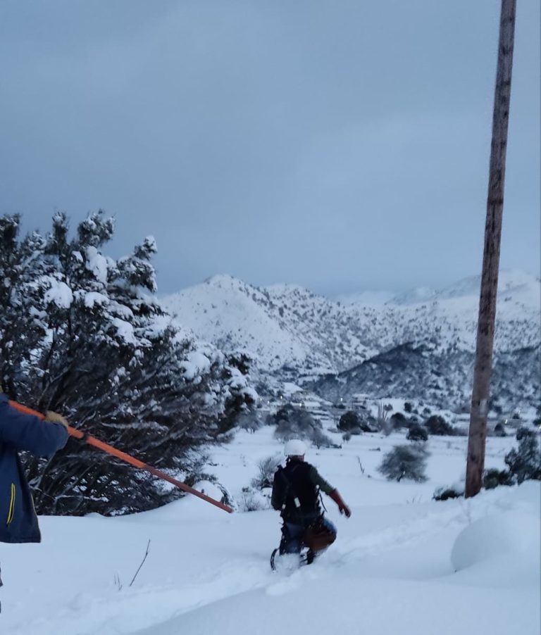 Δύσκολη η νύχτα στα Σφακιά – Χωρίς ηλεκτροδότηση από το πρωί της Τρίτης