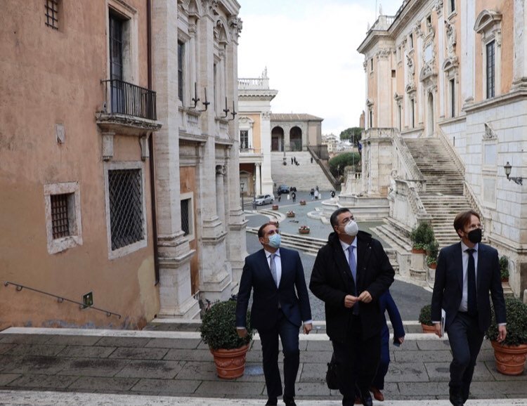 Επίσκεψη του Προέδρου της Ευρωπαϊκής Επιτροπής των Περιφερειών Απ. Τζιτζικώστα στη Ρώμη