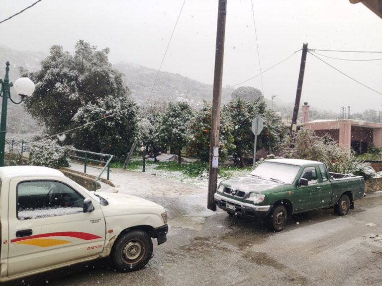 Ανακοίνωση της ΕΛΑΣ για την κατάσταση του οδικού δικτύου στην Κρήτη