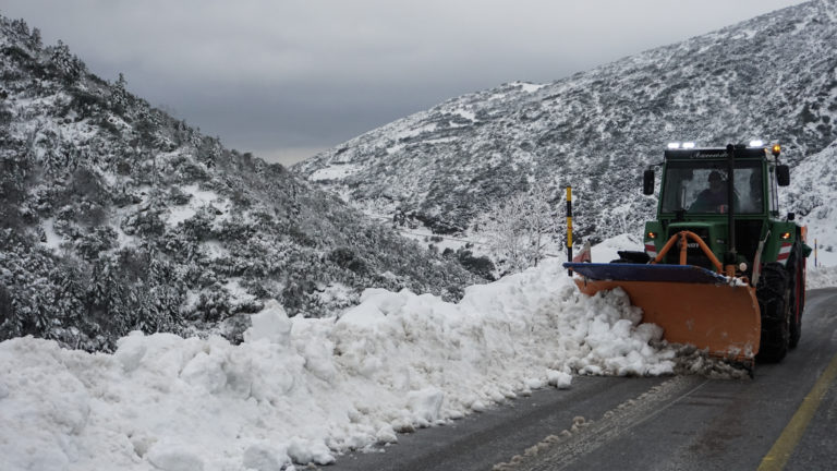 Προβλήματα και παγετό άφησε πίσω του ο «Διομήδης»