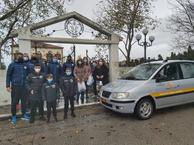 Λήμνος: Προσφορά τροφίμων από την ΑΕΛ