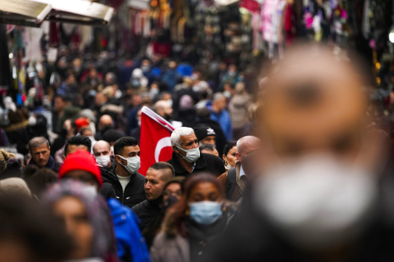 Τουρκία: Νέο ρεκόρ με 93.596 κρούσματα κορονοϊού σε ένα 24ωρο