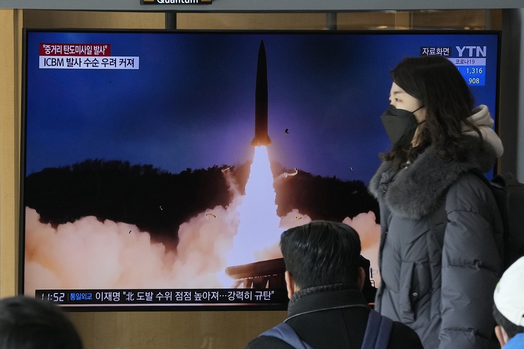 Βόρεια Κορέα: Η πρώτη δοκιμή πυραύλου Hwasong από το 2017 σε «παγκόσμια θέα»