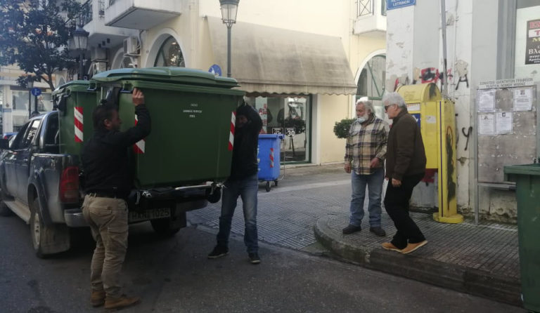 Νέοι κάδοι και προστασία περιβάλλοντος στον Πύργο