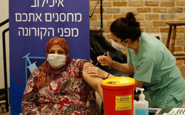 Ισραήλ: Η τέταρτη δόση εμβολίου ενισχύει την ανοσία και τη σοβαρή νόσηση απο Covid-19
