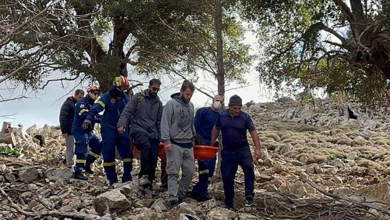Ιεράπετρα: Επιχείρηση διάσωσης άνδρα στο δάσος Σελάκανο