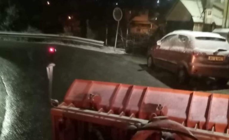 Μαγνησία: Με κρύο, ανέμους και χιονόστρωση στα ορεινά έκανε την εμφάνισή της η “Ελπίδα”