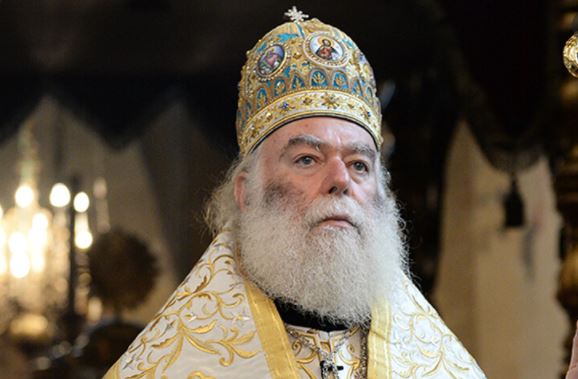 Πατριάρχης Αλεξανδρείας Θεόδωρος: Ειρήνη στη Μέση Ανατολή