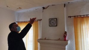 Καστοριά: Επιθεώρηση ζημιών από τον σεισμό σε Μακροχώρι και Μελά