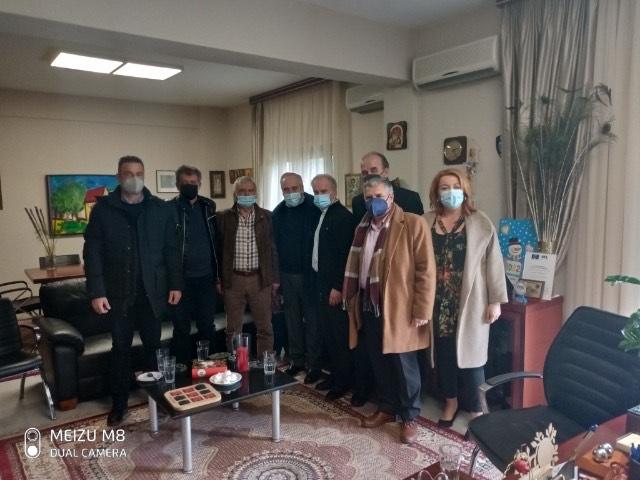 Επίσκεψη της ΔΕΕΠ Λάρισας στον Δήμο Τεμπών