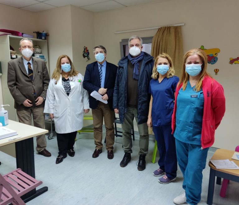 Επίσκεψη εργασία του διοικητή της 5ης ΥΠΕ Θεσσαλίας στο Νοσοκομείο Βόλου