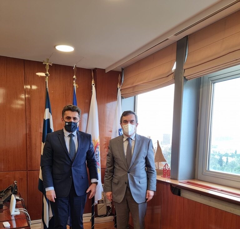 Καστοριά: Συνάντηση βουλευτή Ζ. Τζηκαλάγια και Υφυπουργού Προστασίας του Πολίτη Λ. Οικονόμου