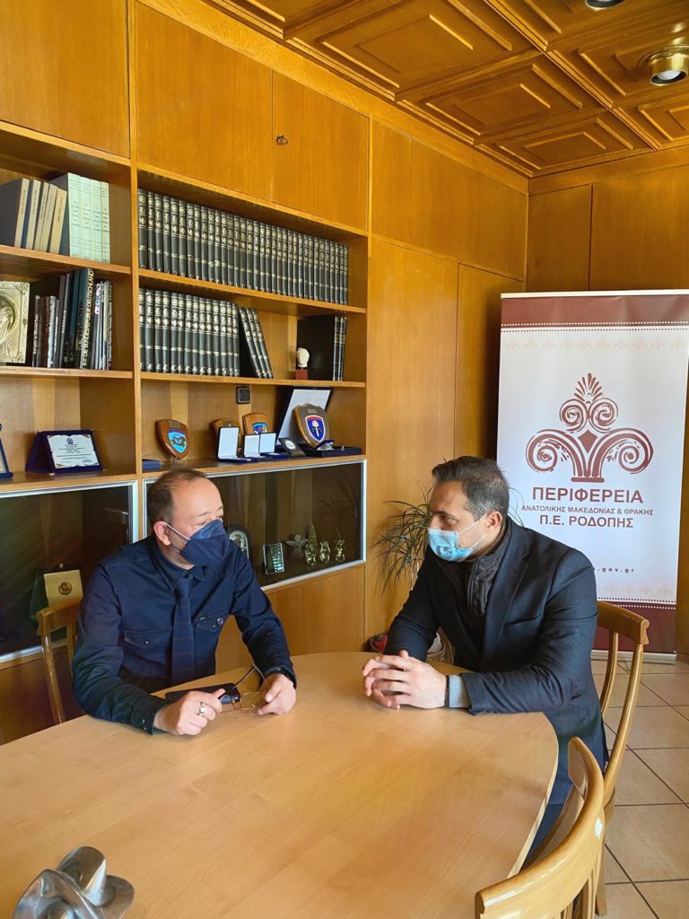 Κομοτηνή: Στήριξη στο ΕΚΑΒ από την αντιπεριφέρεια Ροδόπης