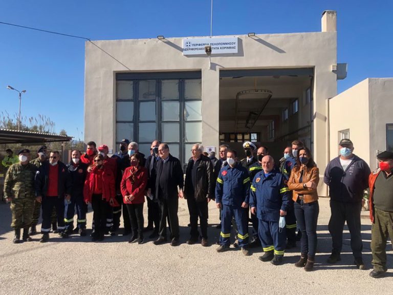 Λέχαιο Κορινθίας: Έτοιμες οι αποθήκες υλικού της Πολιτικής Προστασίας