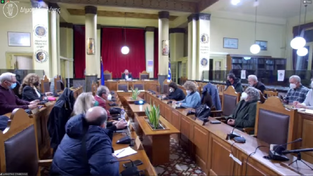 Ματαίωση της συνεδρίασης του Δ.Σ. του Δήμου Μυτιλήνης