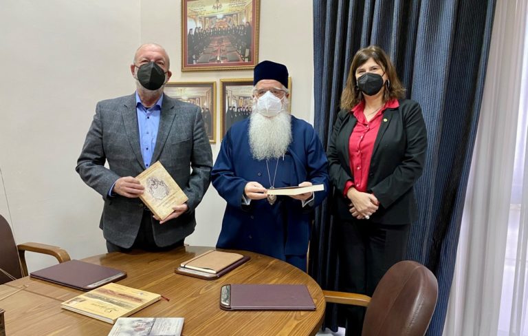 Επίσκεψη του Πρύτανη Πανεπιστημίου Θεσσαλίας στον Μητροπολίτη Δημητριάδος