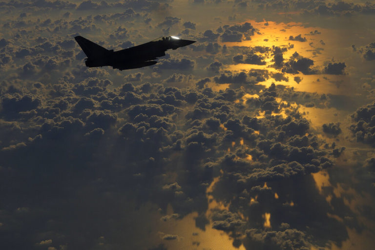 RAF: «Απογειώθηκαν μαχητικά  εναντίον αγνώστων αεροσκαφών που πλησιάζουν περιοχή ενδιαφέροντος του Ην. Βασιλείου»
