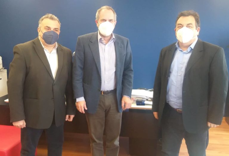Με τον πρόεδρο της ΕΡΤ για το Διεθνές Φεστιβάλ Αρχαίας Φειάς