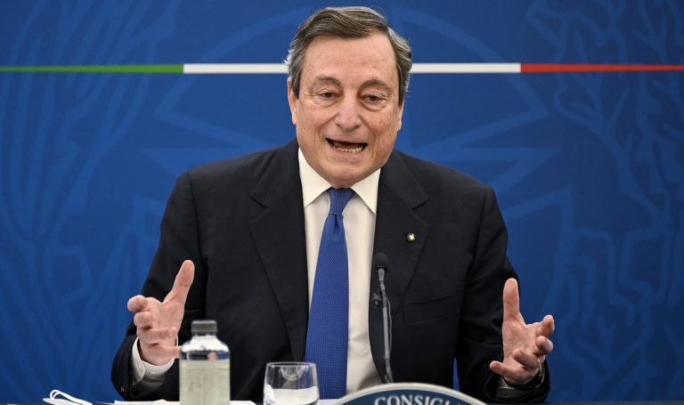 Ιταλία – Μ. Ντράγκι: Αδικαιολόγητη η επίθεση της Ρωσίας στην Ουκρανία