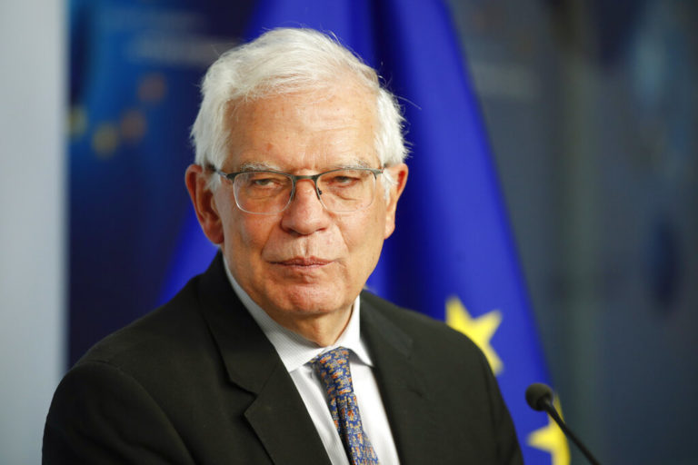 Μπορέλ: Η ΕΕ συμμετέχει στις διαπραγματεύσεις για την επίλυση του ζητήματος Ρωσίας-Ουκρανίας