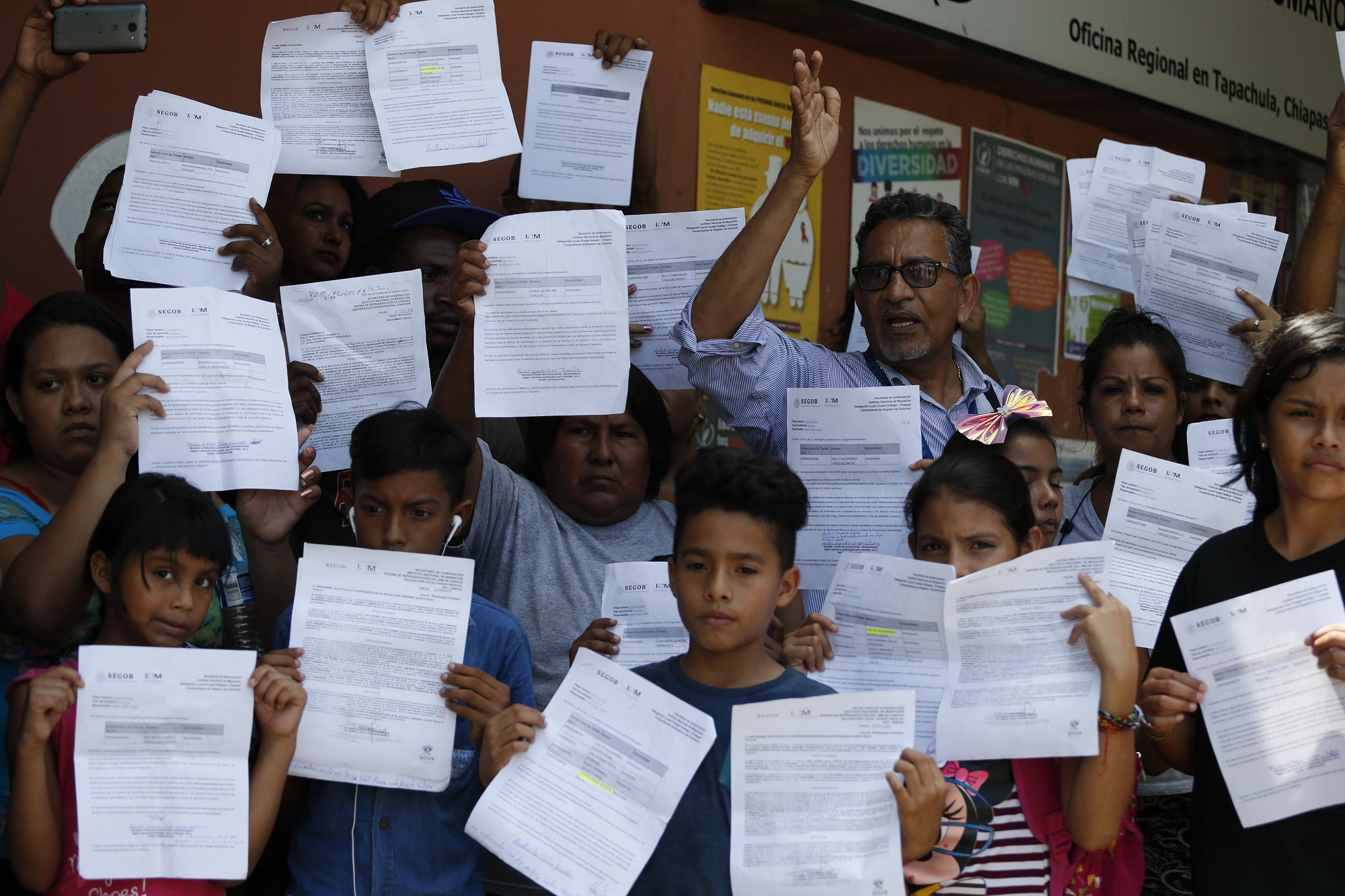 Μεξικό: Μετανάστες έραψαν τα στόματα τους διαμαρτυρόμενοι για την αργή έκδοση ταξιδιωτικών εγγράφων