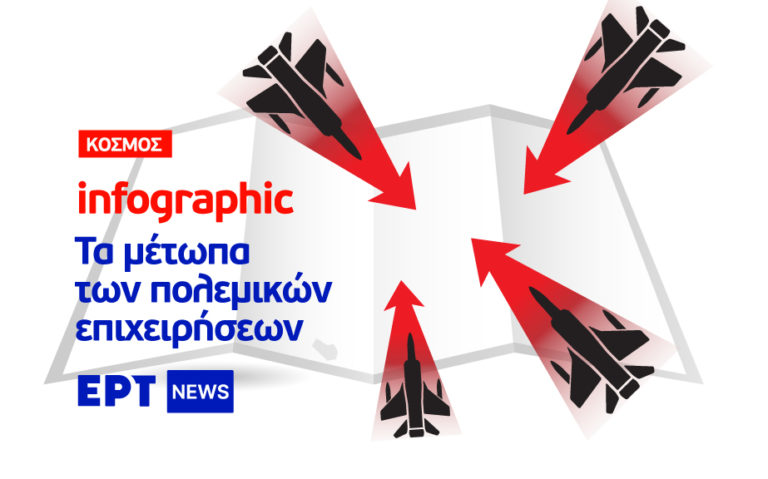 Infographic: Τα μέτωπα των πολεμικών επιχειρήσεων