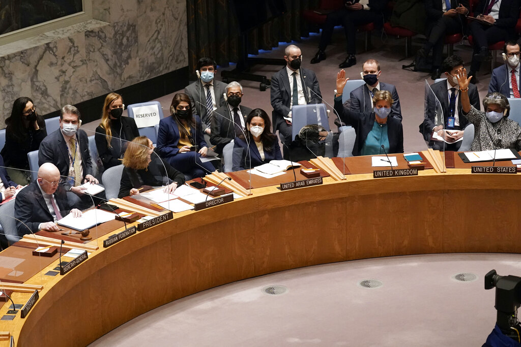 Ρωσικό βέτο στο Συμβούλιο Ασφαλείας του ΟΗΕ