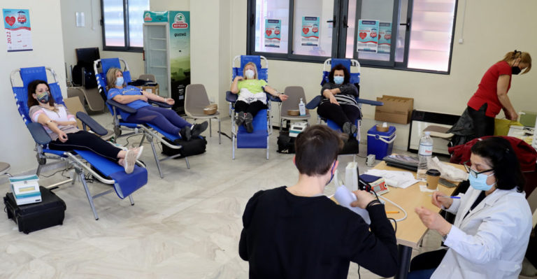 Δήμος Νεάπολης Συκεών: 27 νέοι δότες μυελού των οστών και 551 επιπλέον μονάδες αίματος