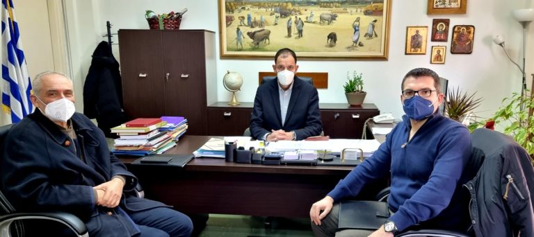 Συνάντηση του Αντιπεριφερειάρχη Π.Ε Καρδίτσας με το νέο διευθυντή της ΑΝΚΑ