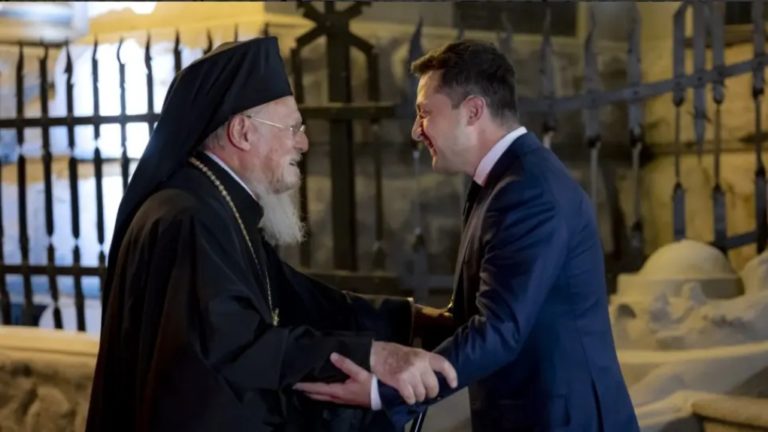 Ευχαριστώ Ζελένσκι για τη συμπαράσταση του Οικουμενικού Πατριαρχείου