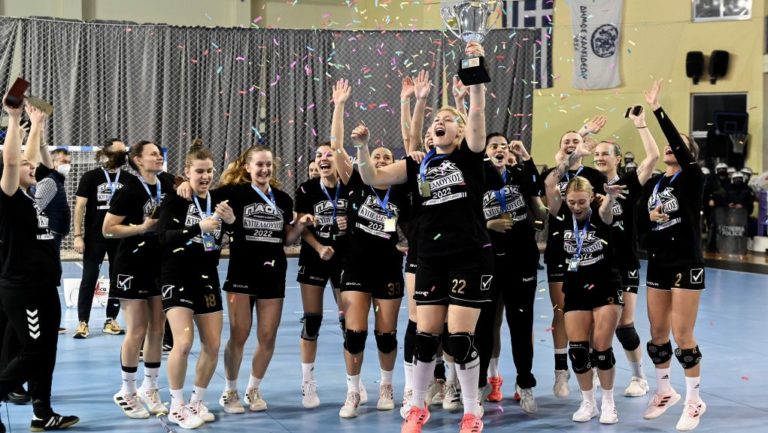 Κυπελλούχος Ελλάδας ο ΠΑΟΚ στο χάντμπολ γυναικών (highlights)
