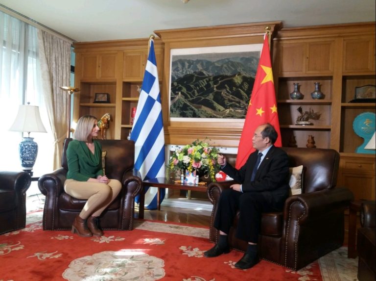 Αποκλειστικό: Ο Πρέσβης της Κίνας στην Ελλάδα, Σιάο Τζουντσένγκ στην ΕΡΤ
