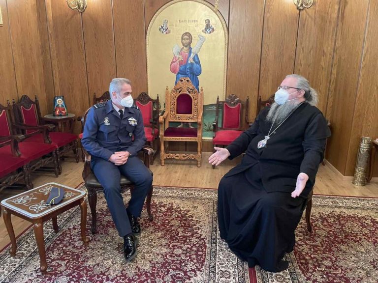 Συναντήσεις του νέου Α.Τ.Α. Γ. Φασούλα με Περιφερειάρχη Θεσσαλίας και Μητροπολίτη Λαρίσης