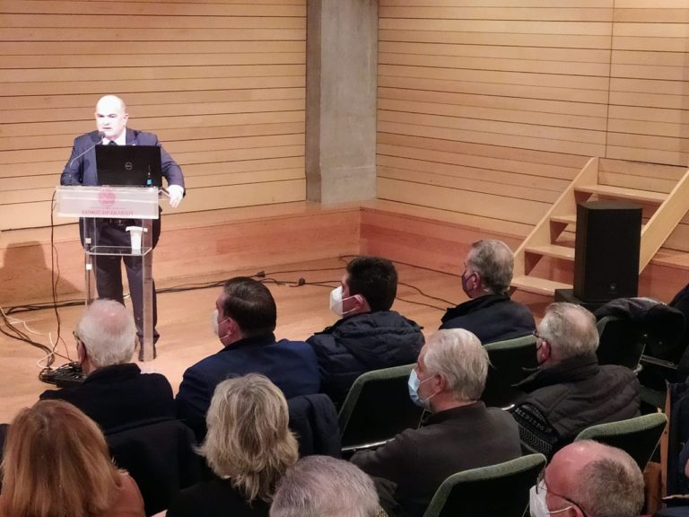 Περιοδεία του Προέδρου της ΓΣΕΒΕΕ στην Κρήτη – Παρουσίαση έρευνας (ηχητικό)