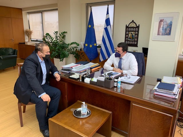 Συνάντηση Αντωνιάδη- Σκρέκα με θέμα την ανάγκη ειδικής ρύθμισης για το νομό Φλώρινας