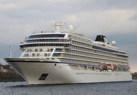 “Ποδαρικό” του «VIKING SKY» για το 2022 στο λιμάνι του Βόλου