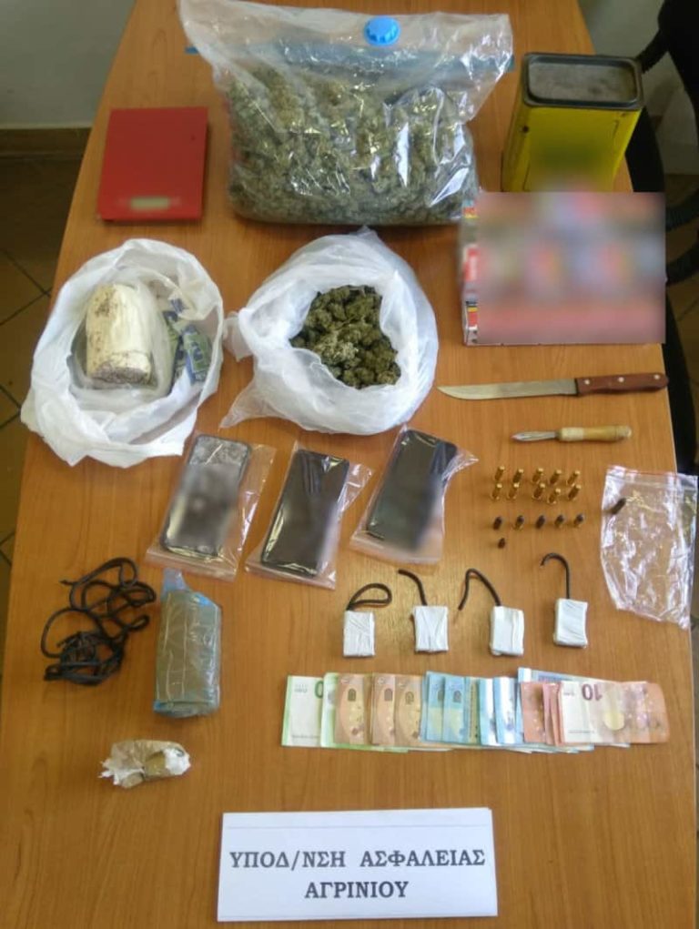 Αγρίνιο: Ναρκωτικά και εκρηκτικές ύλες σε χωριό της Μακρυνείας