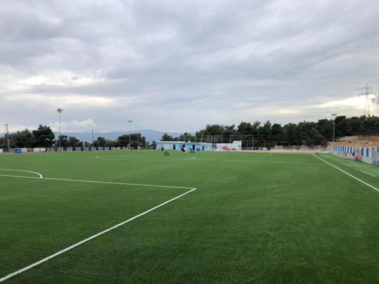 Αναμορφώθηκε το γήπεδο ποδοσφαίρου στους Αγίους Θεοδώρους Κορινθίας