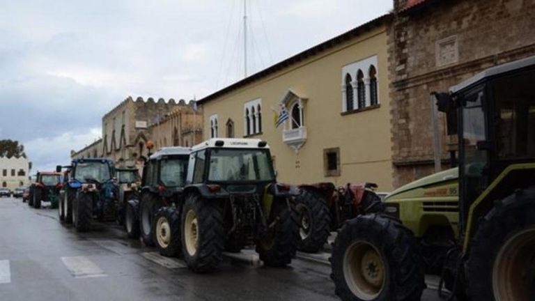 Για κινητοποιήσεις ετοιμάζονται οι αγρότες της Ρόδου
