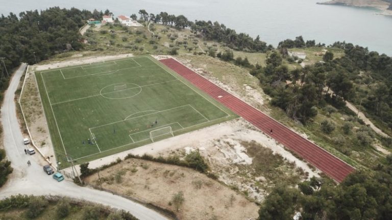 Aναβάθμιση του γηπέδου ποδοσφαίρου στις Κοπρισιές Αλοννήσου