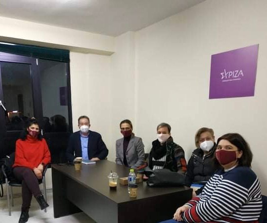 Κομοτηνή: Συνάντηση Δ. Χαρίτου με εκπροσώπους του Συλλόγου Γονέων του Μουσικού Γυμνασίου-Λυκείου