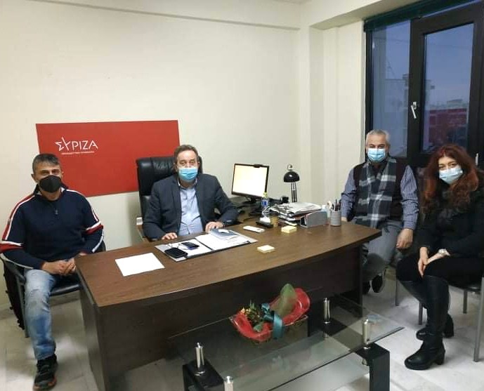 Δ.Χαρίτου: Συνάντηση με ενεργούς πολίτες της Κομοτηνής που αντιδρούν στην τοποθέτηση κεραίας κινητής τηλεφωνίας