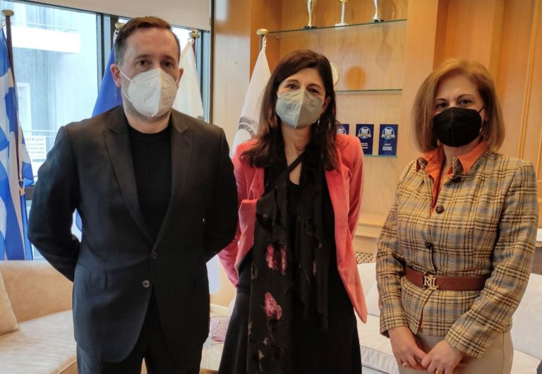 Αλεξανδρούπολη: Συνάντηση Ζαμπούκη με την Γενική Πρόξενο της Γαλλίας