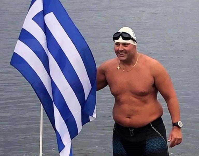 Κέρκυρα: Όγδοος στον κόσμο στο ice swimming ο Χάρης Θεοδόσης