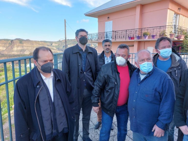 Εξέτασε και είδε από κοντά τα προβλήματα της Καυκανιάς ο Χρ. Σπίρτζης