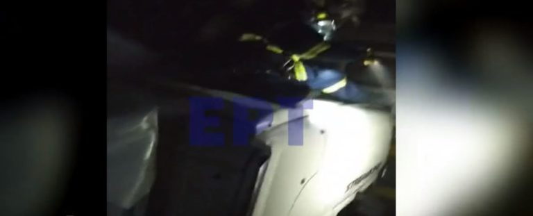 Euroferry Olympia – Αποκλειστικά πλάνα της ΕΡΤ από τις πυροσβεστικές επιχειρήσεις στο εσωτερικό του μοιραίου πλοίου (video)